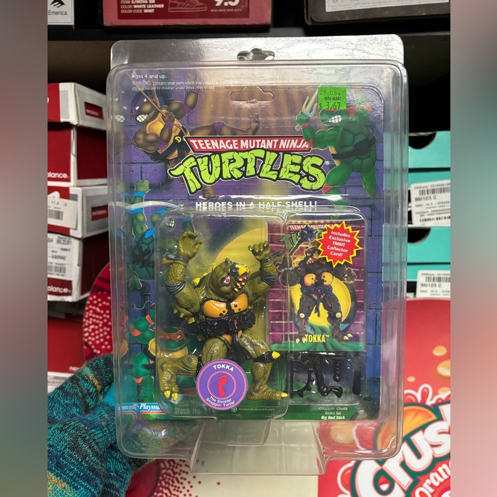 Vintage Teenage Mutant Ninja Turtles Tokka Action Figure 1992